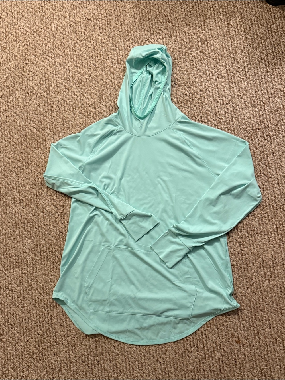Eddie Bauer lightweight summer pullover- aqua